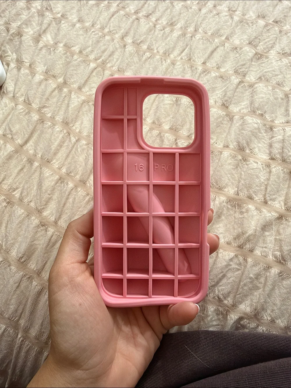 RHODE Pink Silicone Phone Case